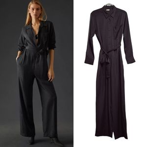 Tiny Carrie Charcoal Rayon Blend Jumpsuit
